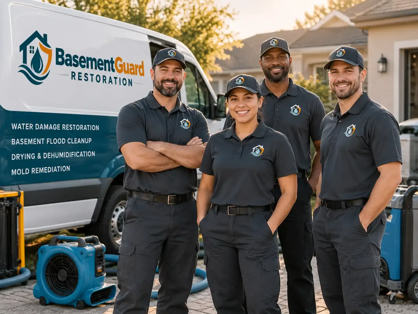 Basement Water Damage Restoration company in Audubon, IA
